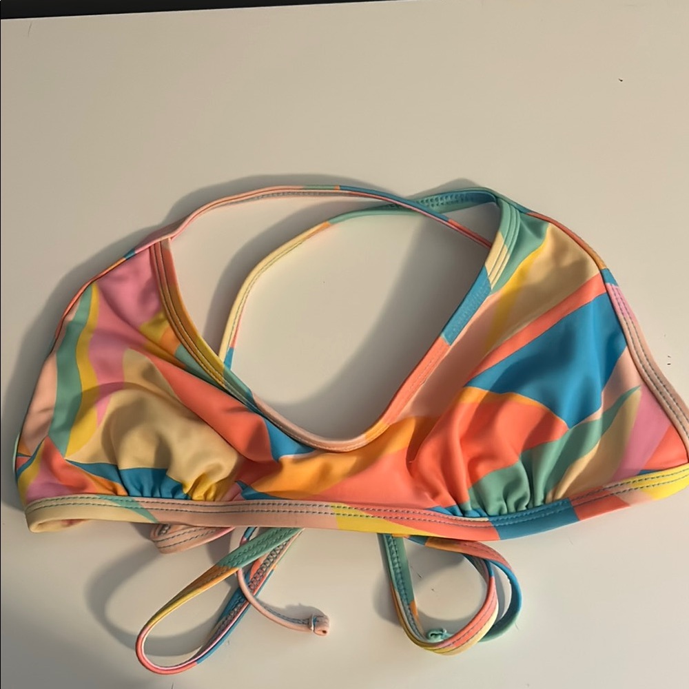 Wild Fable Multicolor Bikini Top